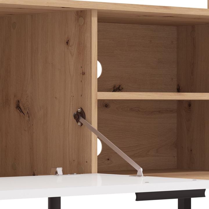 Produktbild Homestyle4u Wohnwand Anbauwand Modern Entertainment Center