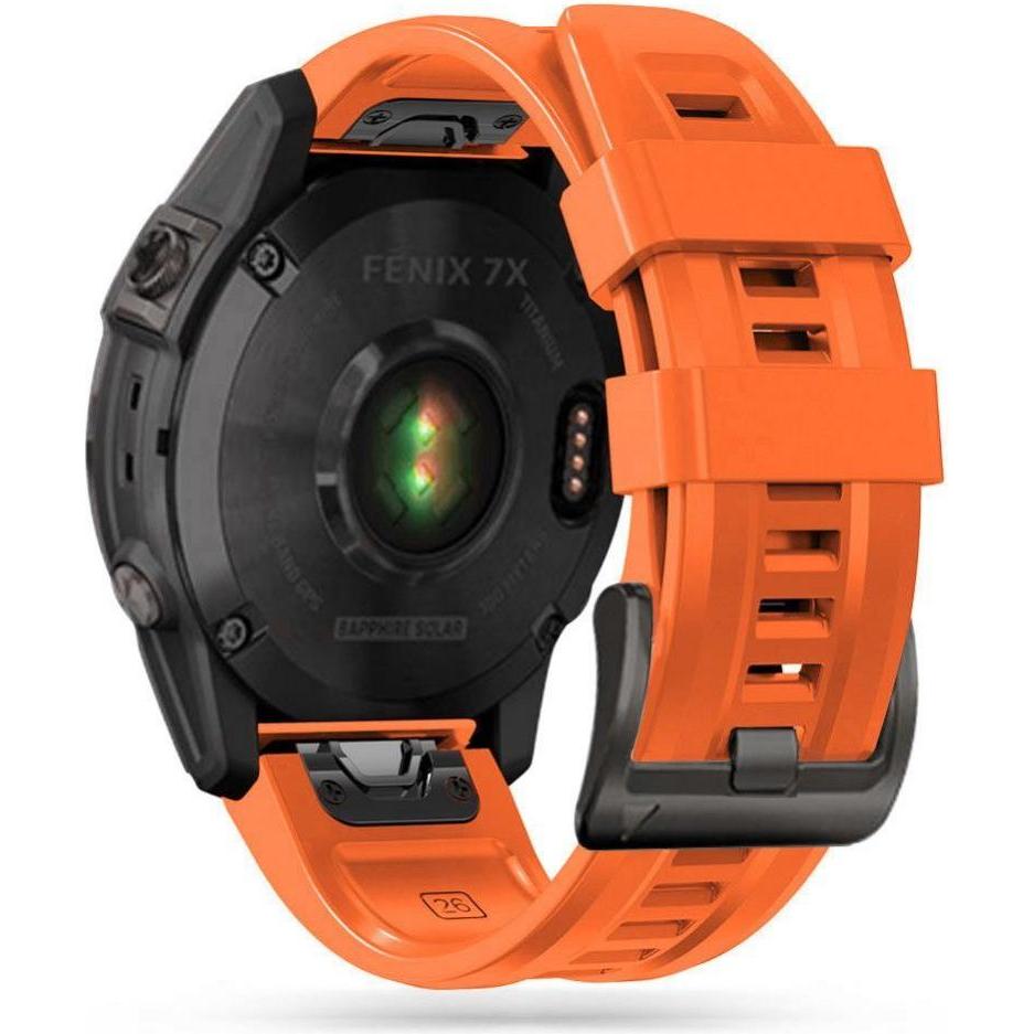 Tech Tech-Protect Iconband (26 mm, TPU, 6 Pro, 6x, 5x, fenix 3), Uhrenarmband, Orange