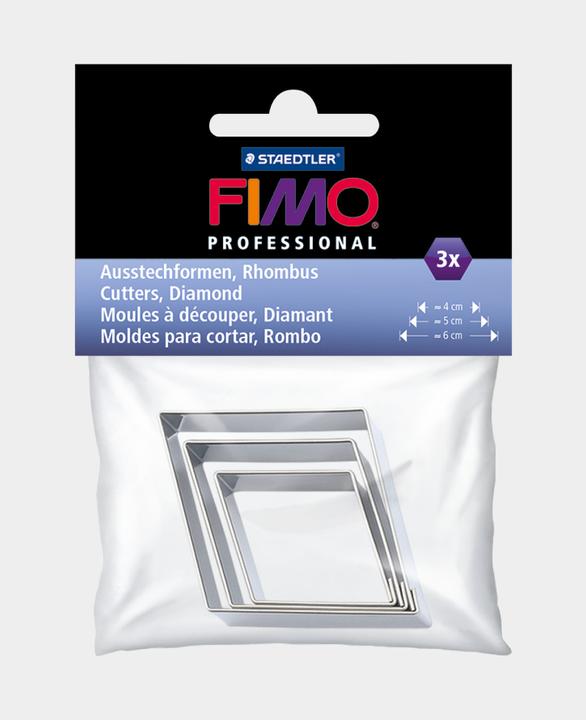 Produktbild Fimo PROFESSIONAL Ausstechformen fr Modelliermasse"Rhombus"