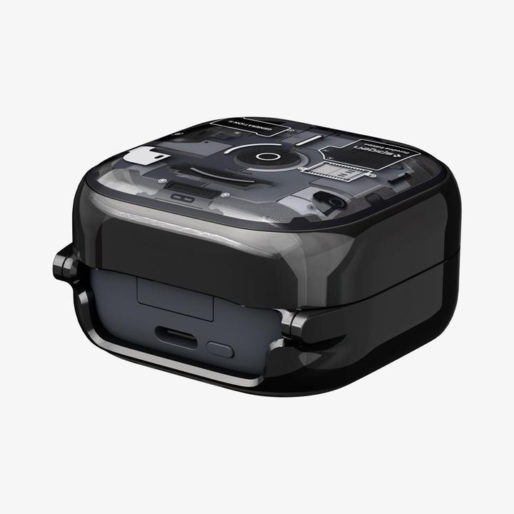 Actual product image Spigen - Ultra Hybrid Zero One (ACS11201) - Samsung Galaxy Buds 4 / Buds 4 Pro - Black