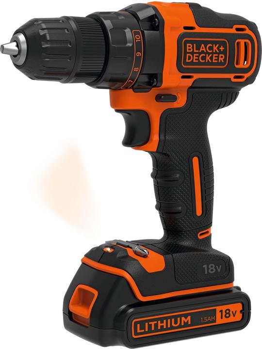 Produktbild Black & Decker & Decker BDCDD186KB Bohrmaschine Ohne Schlüssel