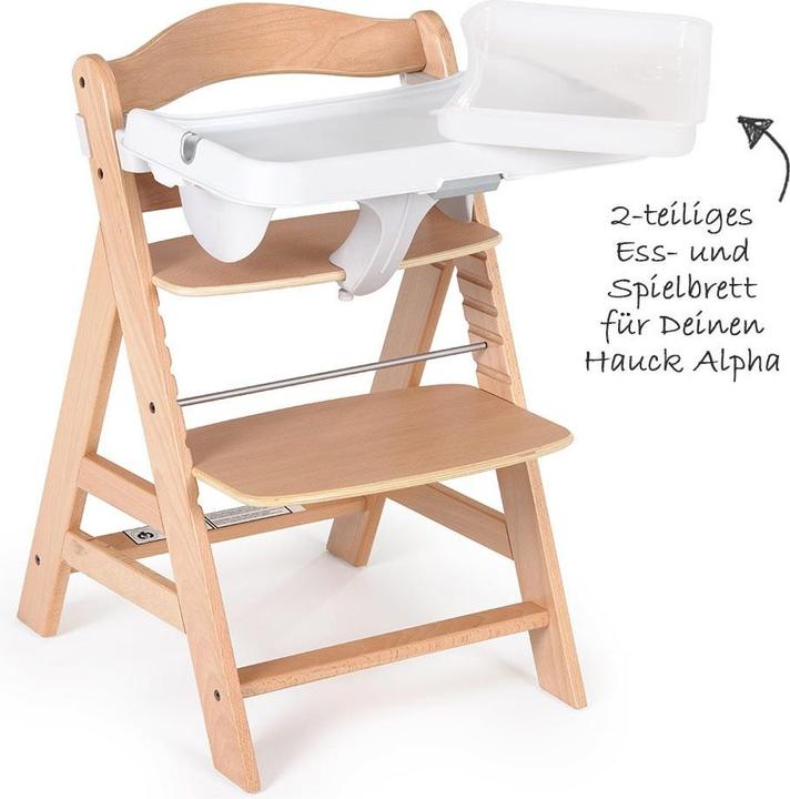 Actual product image Hauck alpha tray