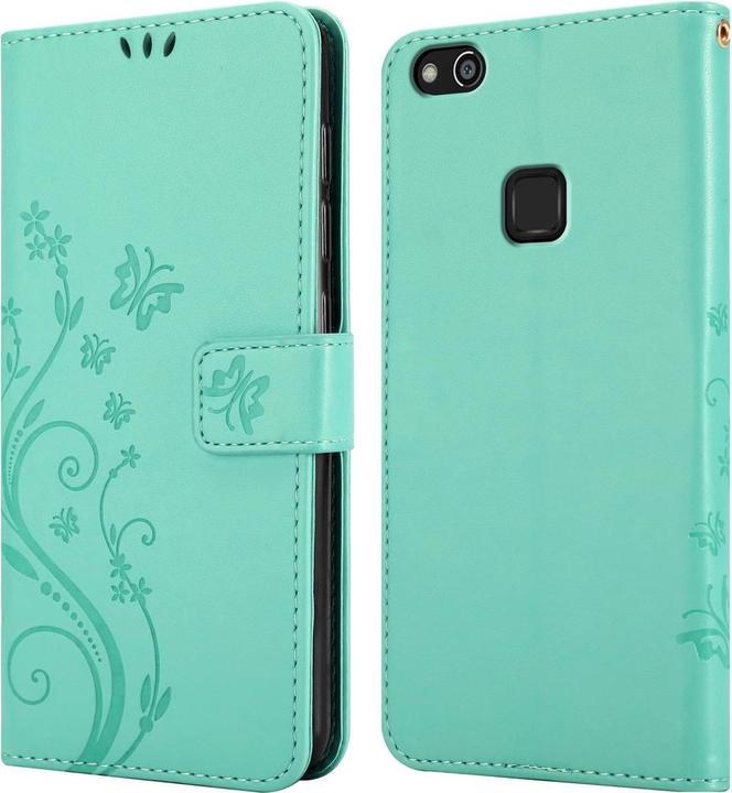 Actual product image Cadorabo Flower Book Cover (Huawei P10 Lite)