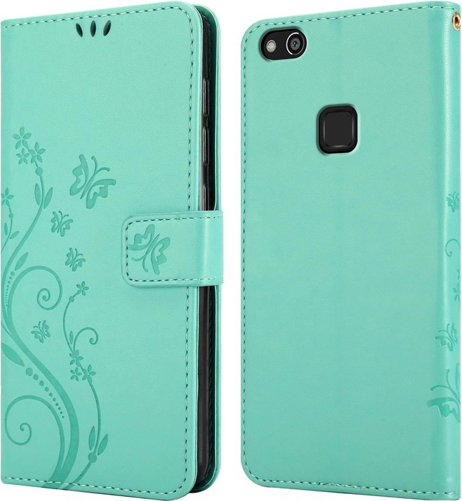 Actual product image Cadorabo Flower Book Cover (Huawei P10 Lite)