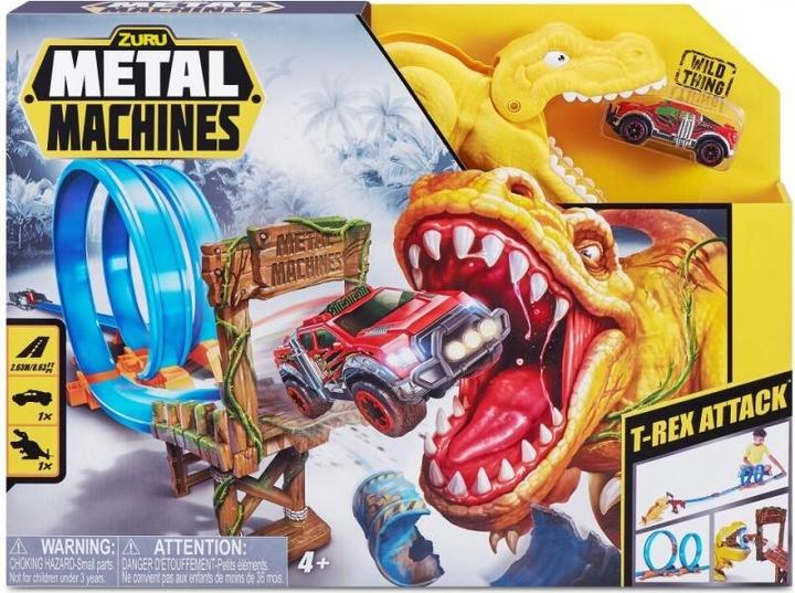 Actual product image Zuru Car track T-Rex attack
