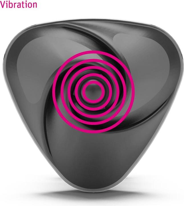 Image du produit Mystim Vibromasseur Hearts Desire eStim Lay-On Noir