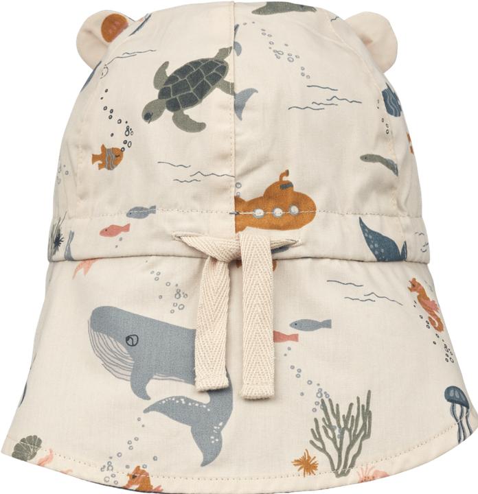 Actual product image Liewood Gorm reversible sun hat Sea Creature