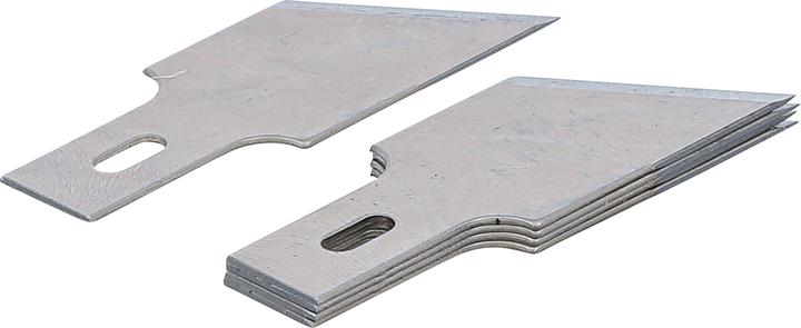 Actual product image BGS Spare Scraper Blades Set for 364 | 0.6 x 16 mm x 53° | 5 pcs.