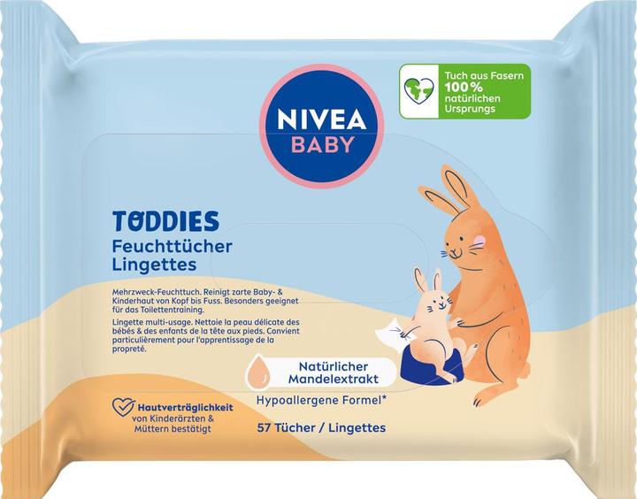 NIVEA Toddies Feuchttücher (1 x 57 Stk.)