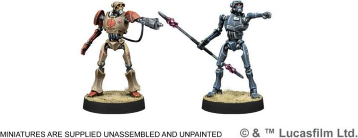 Immagine prodotto Atomic Mass Games Star Wars Legion - Customizable Super Tactical Command Droid DE/EN/ES/FR (Materiale sintetico)