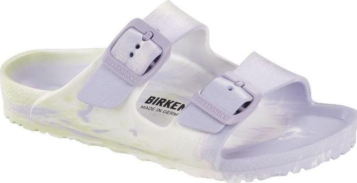 Actual product image Birkenstock Slides "Arizona" light purple (34)