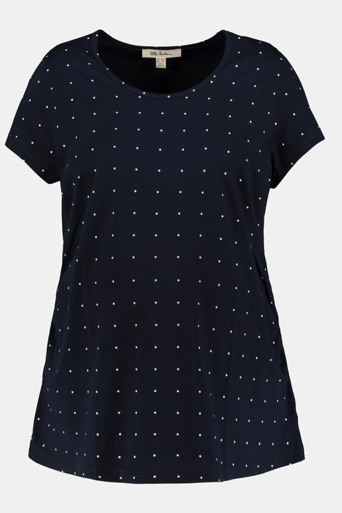 Immagine prodotto Ulla Popken Bellieva-T-Shirts, 2er-Pack, Kurzarm, seitl. Raffung, GOTS (42, 44)