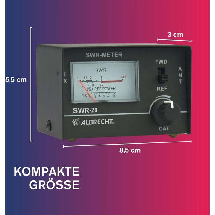 Produktbild Albrecht Messgerät SWR-20