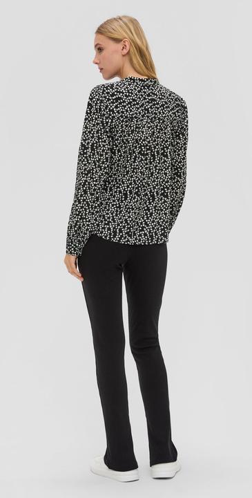 Immagine prodotto S.Oliver Bluse Hochgeschlossene Bluse mit Allover-Print (32)