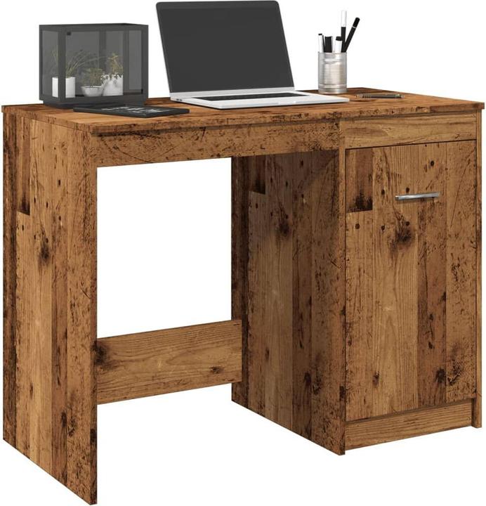 Produktbild VidaXL Schreibtisch Bürotisch Computertisch Arbeitstisch Tisch Altholz-Optik (100 x 50 x 76 cm)