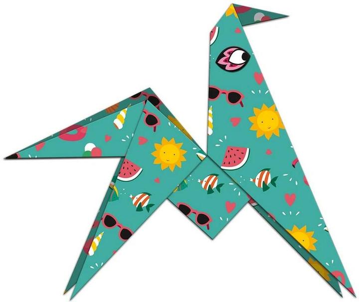 Actual product image Janod CreativeSet Origami Animals