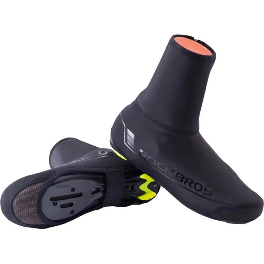 Rockbros, Copriscarpe ciclismo, LF1052-1 copriscarpe impermeabili - nero (L), Nero
