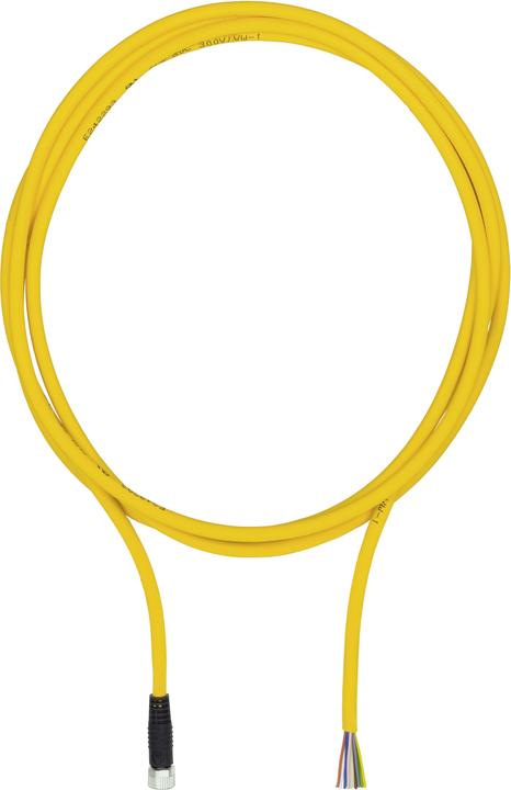 Actual product image Pilz Cable with straight plug PSEN cable #533121 5m Pre-assembled sensor/actuator cable 40465480031 (Heating actuator)