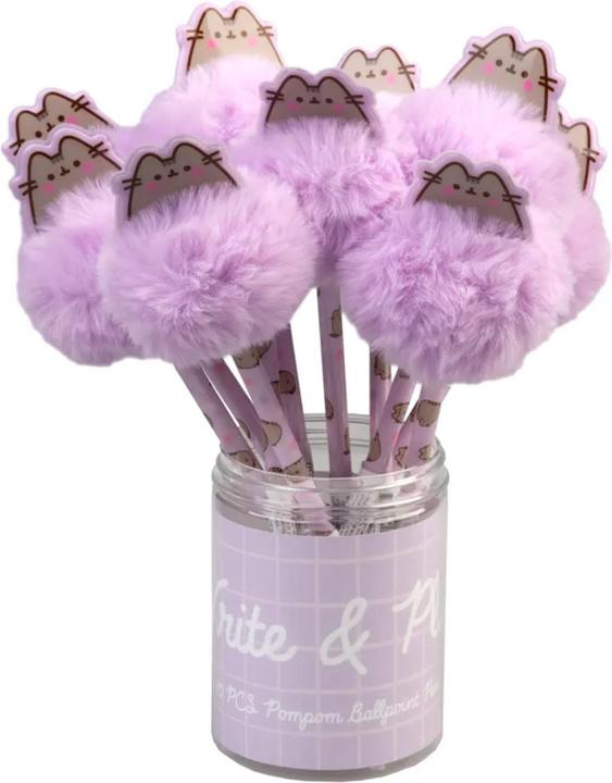 Actual product image Pusheen Kugelschreiber mit Pompon 20 cm weich (1x)