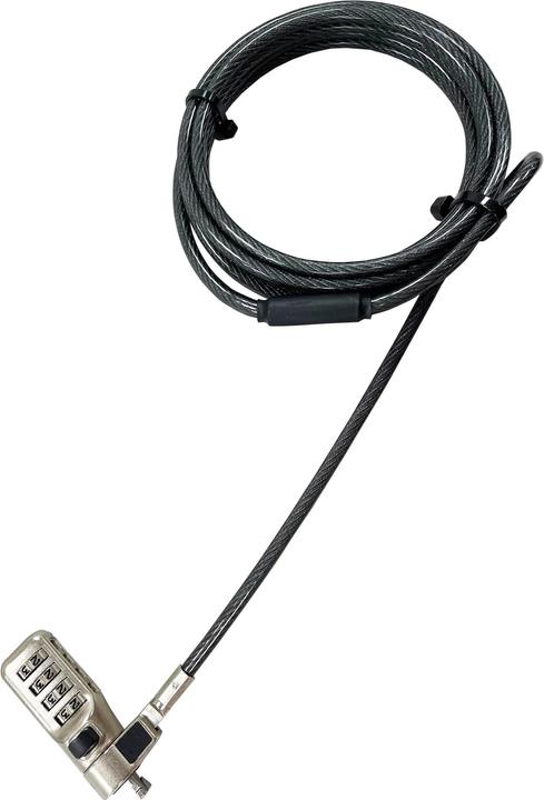 Image du produit Dicota Câble de sécurité N-Lock combi/res. slot,single