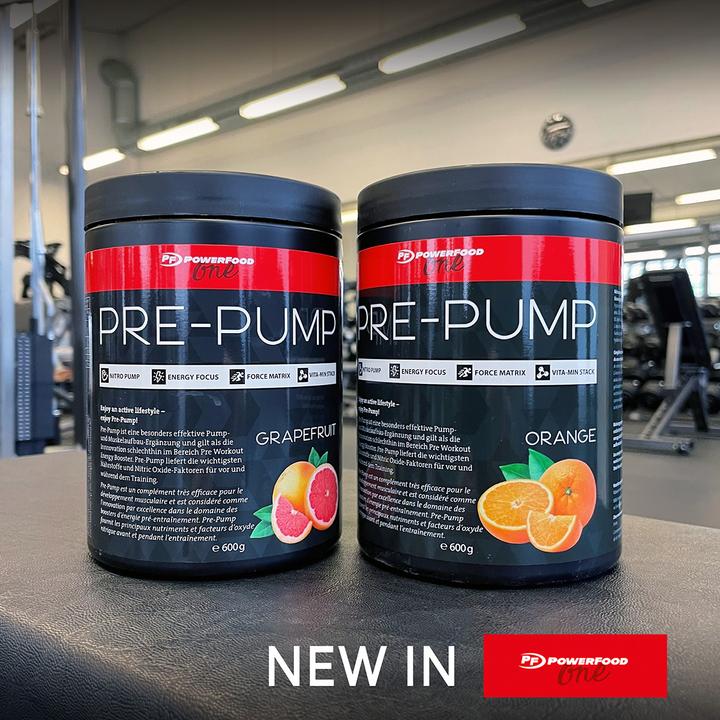 Image du produit Powerfood Pre-Pump (Orange, 1 x, 600 g)