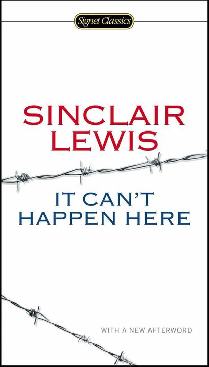 Produktbild It Can't Happen Here (Englisch, Sinclair Lewis, 2014)