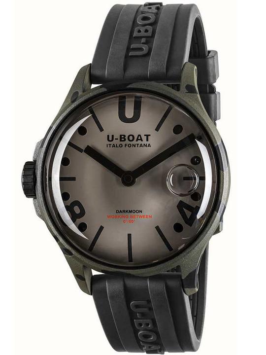 Produktbild U-Boat 9550 Darkmoon Grey Camouflage Herrenuhr 44mm 5ATM (Sportuhr, 44 mm)