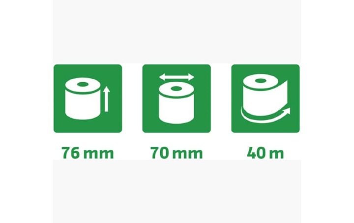Actual product image Exacompta Cash register roll