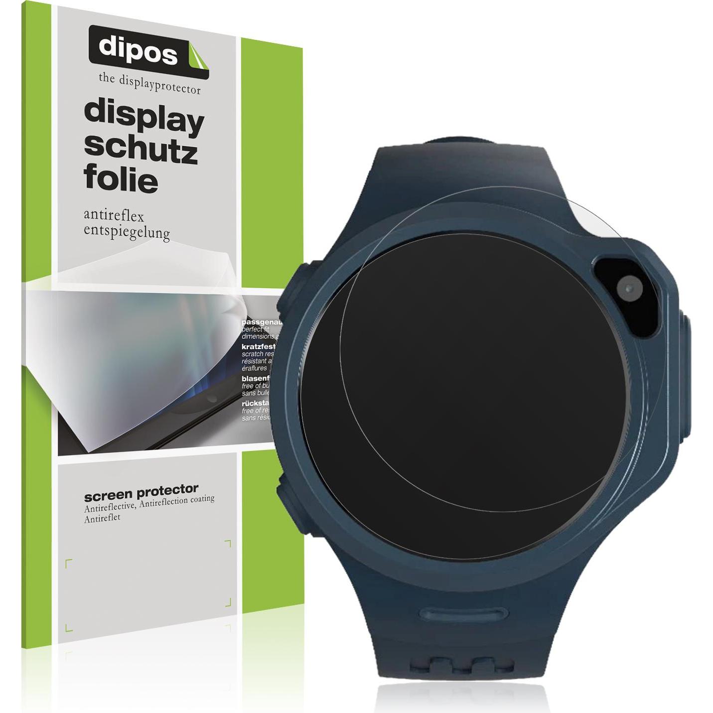 Dipos Schutzfolie Matt für myFirst Fone R1C, Smartwatch Schutzfolie, Transparent
