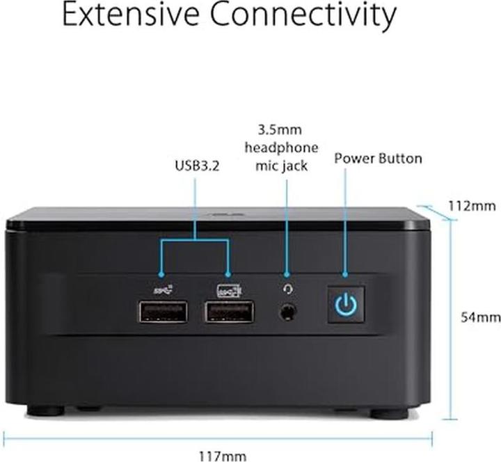 Produktbild ASUS RNUC12WSHI700002I BB i7-1260P (Intel Core i7-1260P)