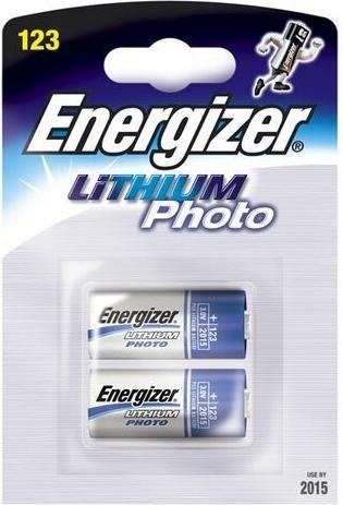 Immagine prodotto Energizer 123 Litio Foto (2 pz., CR123A, 1500 mAh)