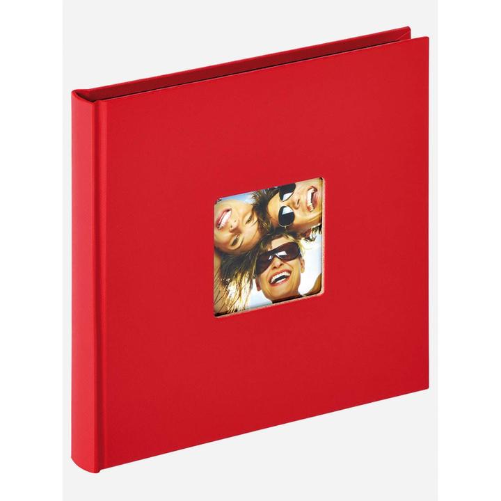 Produktbild Walther Design Fun 18x18 30 schwarze Seiten Buch FA199R (18 x 18 cm)