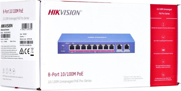 Produktbild Hikvision DS-3E0310HP-E (10 Ports)