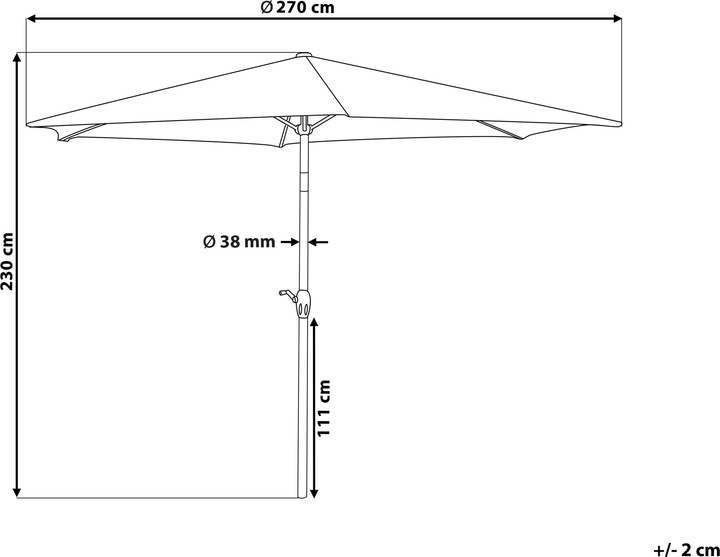 Produktbild Beliani Varese (2.70 m)