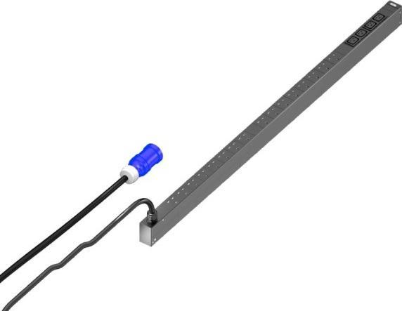 Actual product image Rittal 7979814 PDU basic UK 16A/1P CEE 16x BS1363 PDU Basic Power distribution