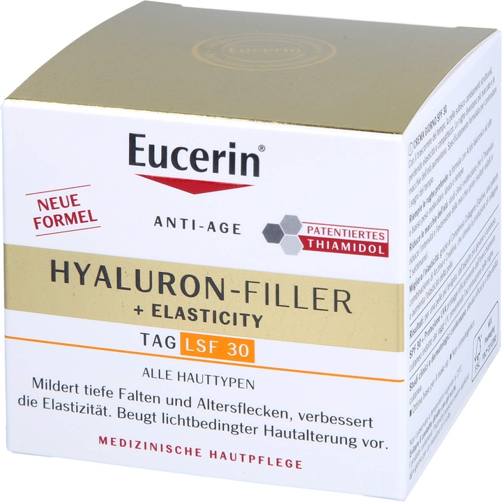 Image du produit Eucerin HYALURON-FILLER + ELASTICITY Soin de jour SPF 30 (50 ml, Crème de jour, SPF 30)