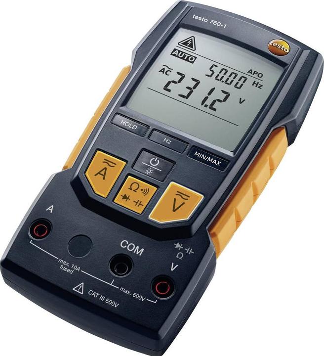 Produktbild Testo Hand-Multimeter digital 760-1 (CAT III 600V, CAT IV 300V)