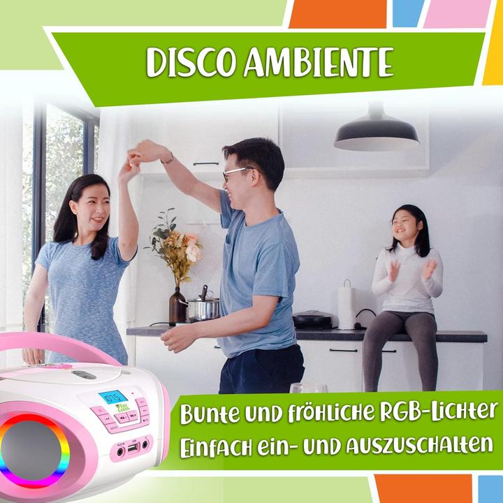 Actual product image TinyGeeks Tunes CD-Player für Kinder