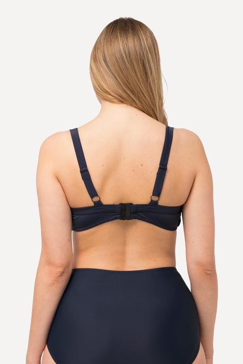 Immagine prodotto Ulla Popken Top del bikini con drappeggio, coppe morbide e spalline regolabili (58)