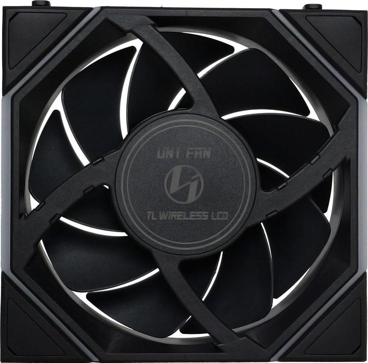 Image du produit Lian-Li UNI FAN TL Wireless LCD Lüfter, ARGB, PWM, 3er-Pack inkl. Controller - 120 mm, schwarz (120 mm, 1 x)