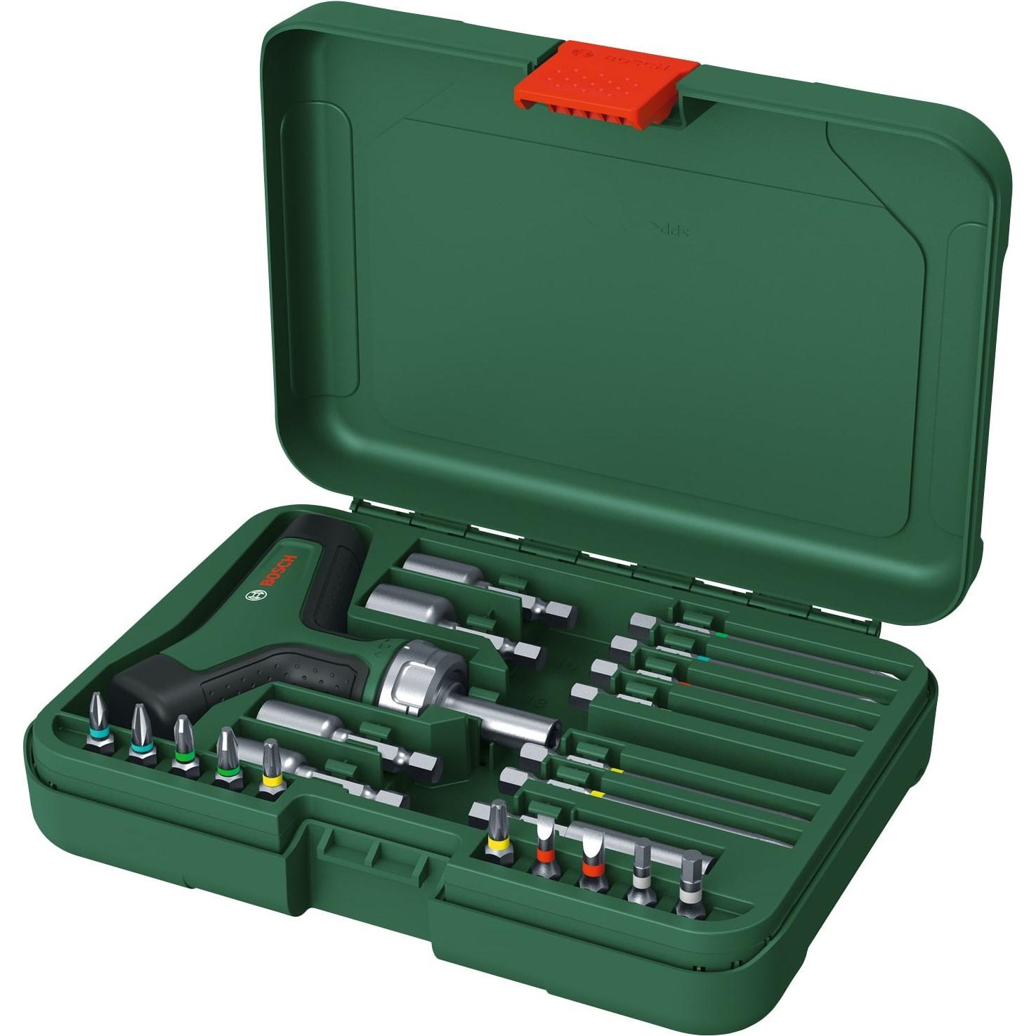 Thumbnail - Bosch Professional, Schraubenzieher, BOSCH Bit-Ratschenschraubendreher-Set, 1600A02Z9T, 22-teilig