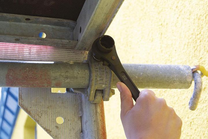 Produktbild KS Tools Gerüstbauschlüssel umschaltbar (18 mm)