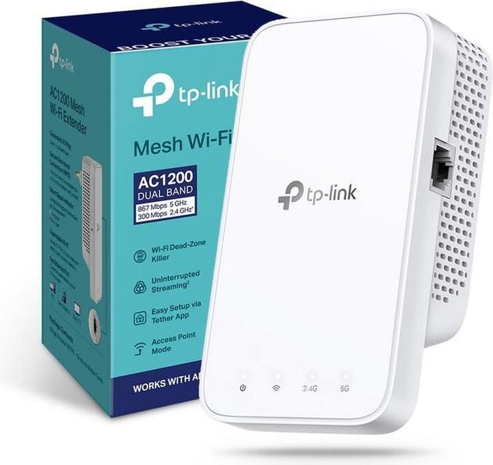Productafbeelding TP-Link WLAN-netwerkversterker RE330 (867 Mbit/s, 300 Mbit/s)