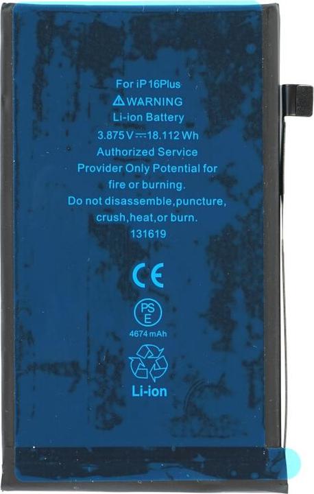 Immagine prodotto OEM Akku für iPhone 16 Plus