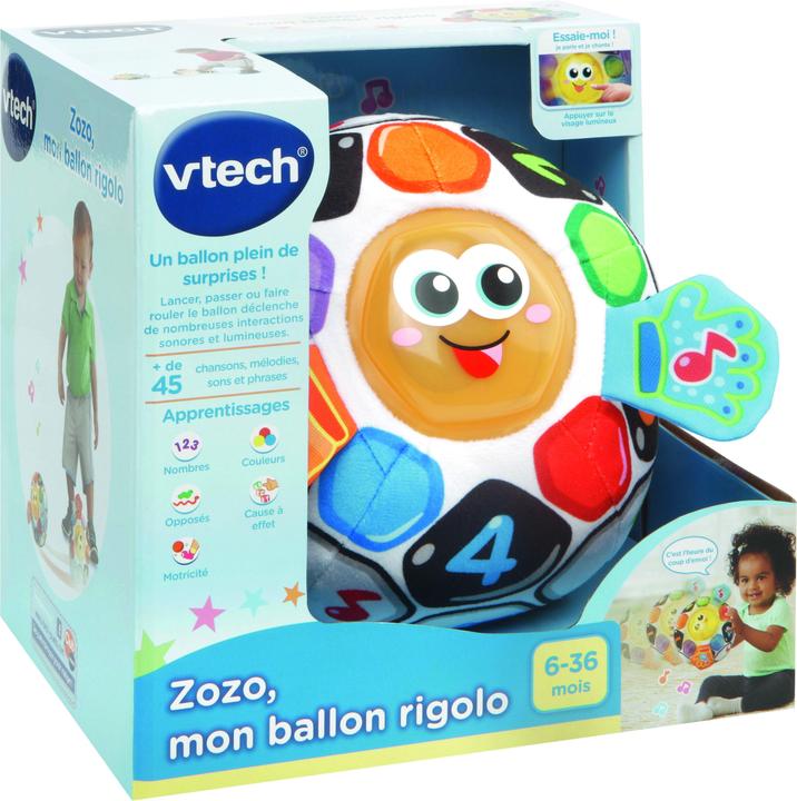 Immagine prodotto VTech Zozo, mon ballon rigolo (Francese, 0.50 - 3 anni)