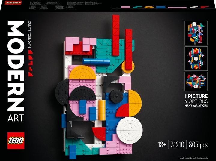 Actual product image LEGO 31210 Modern Art (31210, LEGO Art)