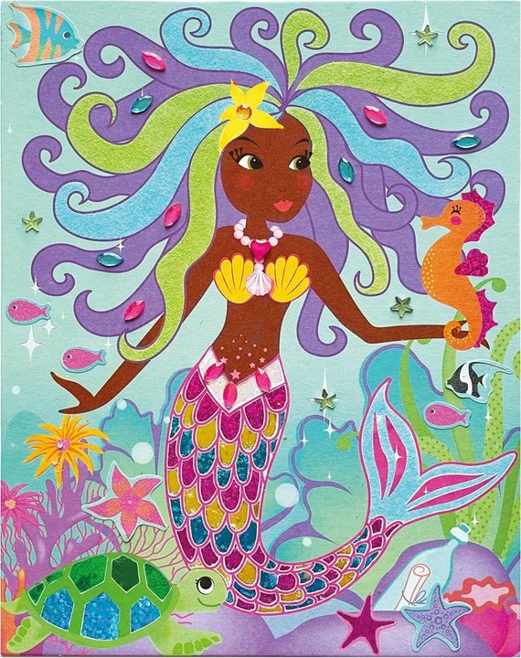 Actual product image Artista Glitter & Foils Mermaid