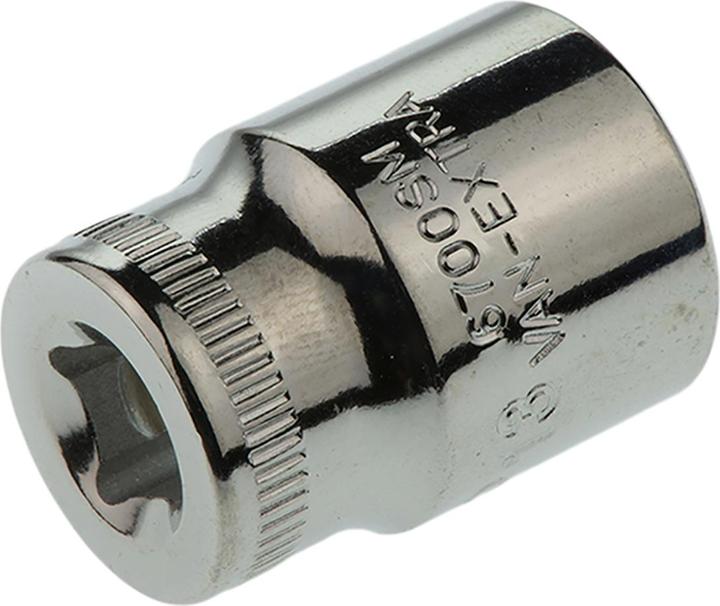 Produktbild Bahco 1/4" Steckschlüssel-Einsatz, Sechskantprofil, 13 mm, hochglanzpoliert (13 mm)
