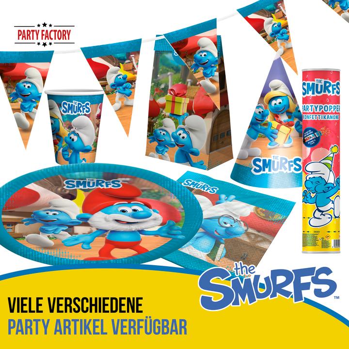 Actual product image Partyfactory Napkins The Smurfs