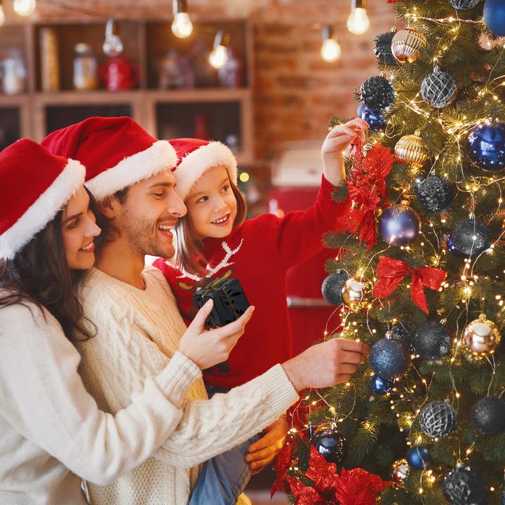 Produktbild Relaxdays Weihnachtskugeln-Set (110 -teilig)